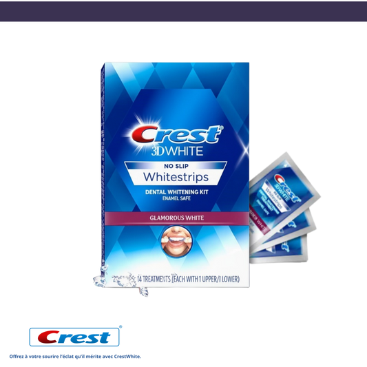 Crest 3D Whitestrips Glammourous Effects – Blanchiment Dentaire